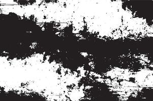 Distressed Grunge Texture Background, Black and White Rough Splatter Abstract vector