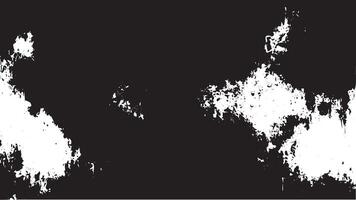 Grunge Ink Blot Texture Background in Black and White for Abstract and Artistic Projects vector