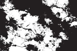 Grunge Black Ink Splatter Texture on White Background vector