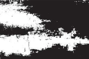 Grunge Distressed Texture, Black and White Scratched and Weathered Background vector