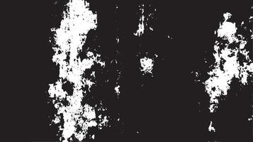Grunge Distressed Black and White Texture with Abstract Rough Splatter Effect vector