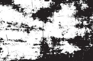 Grunge Distressed Black and White Texture with Scratches and Weathered Surface Effects vector