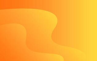 Abstract warm orange background with smooth gradient vector