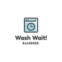 Modern icon design of laundry, washing machine, timer, clock, textile, soap, service, and cleaning. vector