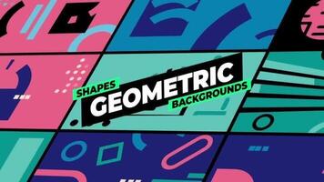 formas geométrico fundos motion_graphic