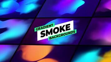 gradiente fumaça fundos motion_graphic