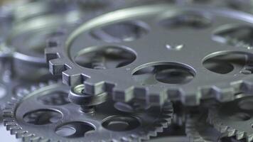 Endless Of Cog Gears Teamwork Working Footage. video
