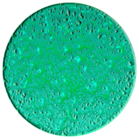 A circular green surface with a green pattern png