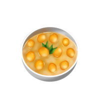 Candil porridge is a traditional Indonesian dessert png