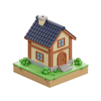 Charming Little Model House for Imaginative Play png