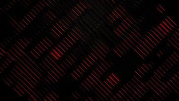 Hypnotic Red Neon Line Pattern Seamless Loop Motion Animation video