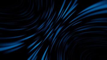 Fluid Blue Texture Wavy Line Animation in Seamless Motion Loop video