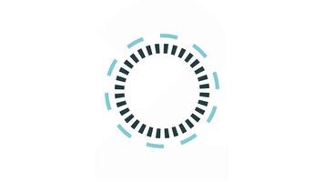 animation five second countdown on white background animated 5 second countdown for intro video
