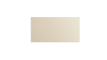 Cream-colored rectangular element in a modern setting, conveying simplicity and elegance on transparent background png