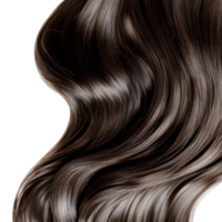 Lustrous strands display radiant vitality on an isolated transparent canvas backdrop png