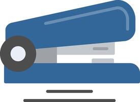 Stapler Flat Multicolored Icon Design vector