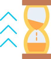 Quick Response Flat Multicolored Icon Design vector