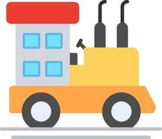 Toy Flat Multicolored Icon Design vector