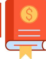 Finance Flat Multicolored Icon Design vector