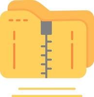 Compressed Flat Multicolored Icon Design vector