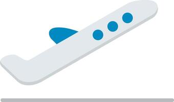 Departure Flat Multicolored Icon Design vector