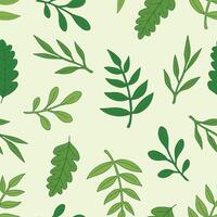 Foliage Seamless Pattern Background for Surface Print Fabric Fashion Wrapping vector