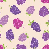 Grape Pattern Repeat Seamless for Wallpaper Background Cover Packaging vector