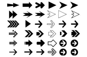 Arrows Collection for UI Navigation vector