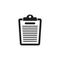 Medical report silhouette design symbol on a clean white background vector