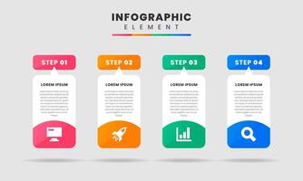 Abstract Shape, Infographic Element Design Template can be used for process diagram, presentations, workflow layout, banner, flow chart, info graph. vector