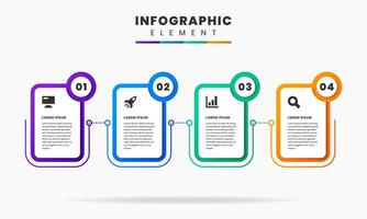 Timeline Abstract Infographic Element Design icon template can be used for process diagram, presentations, workflow layout, banner, flow chart, infographic. vector