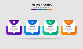 Abstract Design, Infographic Element Design icon template, can be used for process diagram, presentations, workflow layout, flow chart, infographic vector
