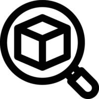 Product Tracking, Product Analysis, Inventory Tracking Outline Icon vector