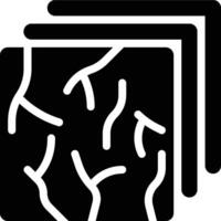 Marbles, Tiles, Ceramics Glyph Solid Icon vector