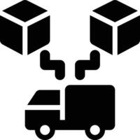Supply, Supplying, Distribution Glyph Solid Icon vector