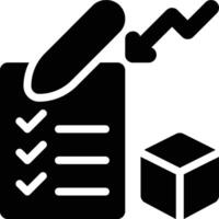 Minimum Order, Minimal Order, Order Glyph Solid Icon vector