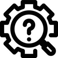 Research Development, Predictive Analysis, Prediction Outline Icon vector