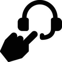 Control, Setting, CRM Glyph Solid Icon vector