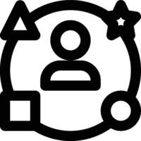 Customer Experience, Customer Journey, User Experience Outline Icon vector