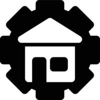 Engineering, Construction, Building Glyph Solid Icon vector