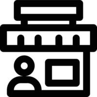 Consumer, Customer, Buyer Outline Icon vector