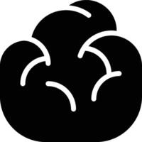Clay, Material, Building Material Glyph Solid Icon vector