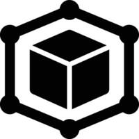 Inventory Modeling, Inventory Network, Inventory Glyph Solid Icon vector