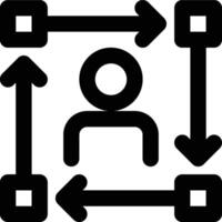 Consumer Patterns, Consumer, Customer Outline Icon vector