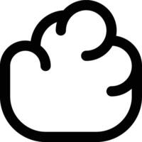Clay, Material, Building Material Outline Icon vector
