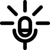 On Air, Broadcasting, Live Outline Icon vector