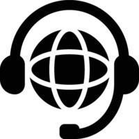 Internet, CRM, Network Glyph Solid Icon vector