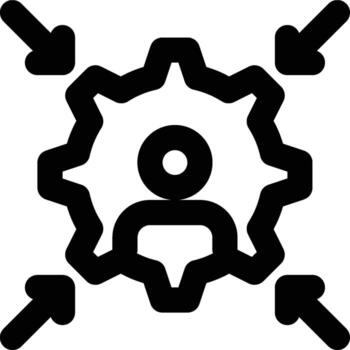 Personalization, Personalize, Customer Personalization Outline Icon vector