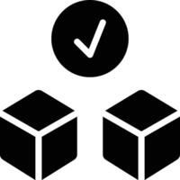 Effective Stock, Active Stock, Active Product Glyph Solid Icon vector