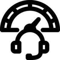 CRM Dashboard, CRM, Dashboard Outline Icon vector